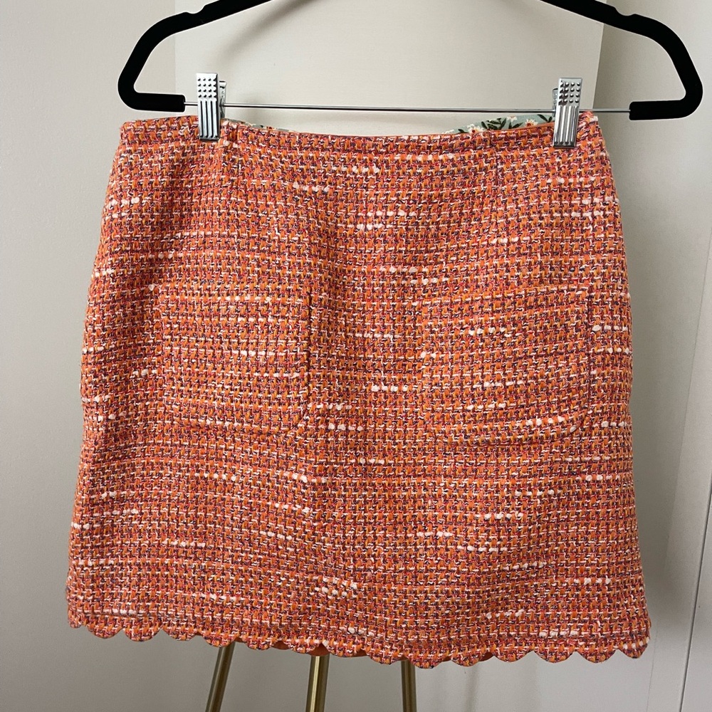 MAJE MINI SKIRT TWEED